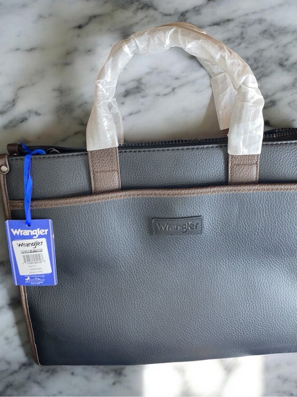 Wrangler Carry-All Large Tote Work Laptop Bag utility travel durable